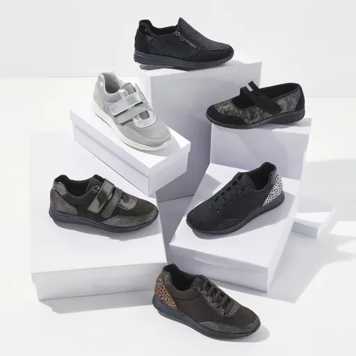 Poltopánky na suchý zips pre citlivé chodidlá, z pružnej tkaniny