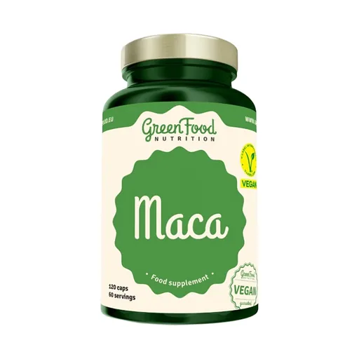 GREENFOOD NUTRITION Maca 120 kapsúl