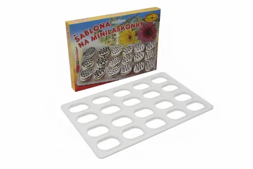 MAKRO - Forma na 20ks minilaskoniek, umelá hmota