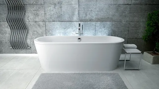 BESCO - Voľne stojaca vaňa VICTORIA (CIVITA) - Farba - Biela, Rozmer vane - 160 × 75 cm VANCIV160