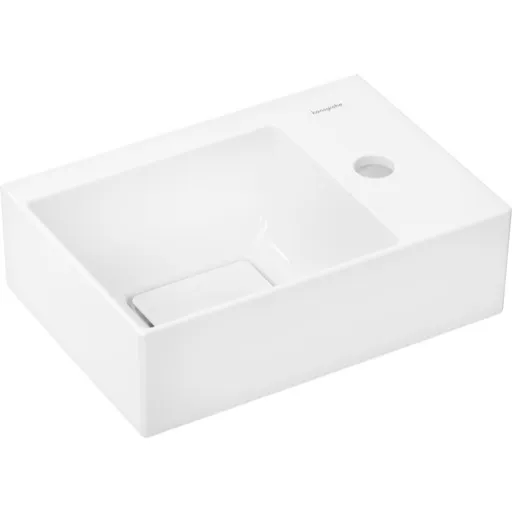 Hansgrohe Xevolos E umývadlo 36x25 cm otvor pre batériu vpravo 61086450