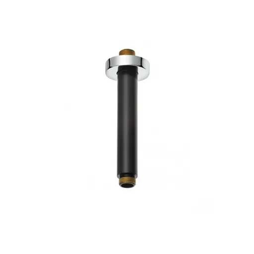 Kludi A-QA sprchové rameno strop černý mat/chrom 6651587-00