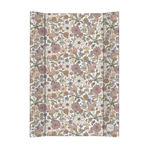 CEBA BABY Podložka prebaľovacia 2-hranná mäkká (50x70) Basic Garden