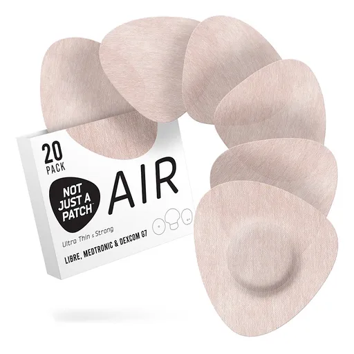 NOT JUST A PATCH Air náplasť pre CGM senzory béžová 20 kusov