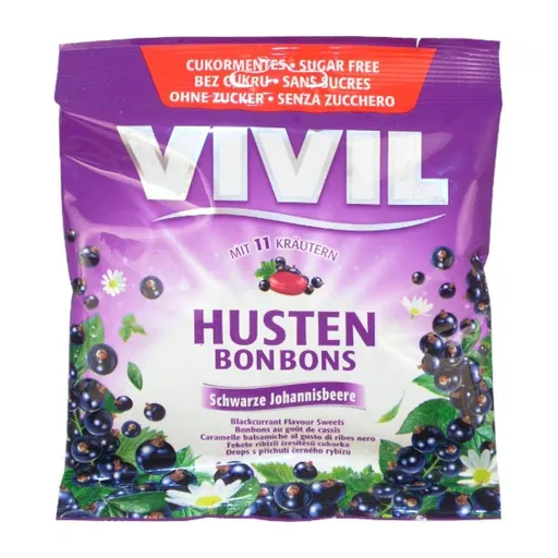 VIVIL Čierne ríbezle + 11 bylín bez cukru 60 g