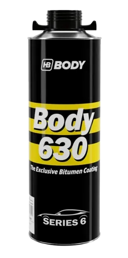 BODY 630 - Bitúmenový náter na podvozok automobilu (čierna, 1 kg)