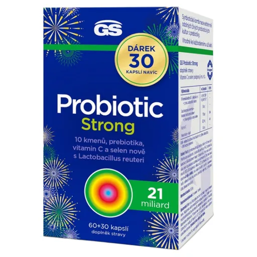 GS Probiotic Strong 60+30 kapsúl NAVYŠE