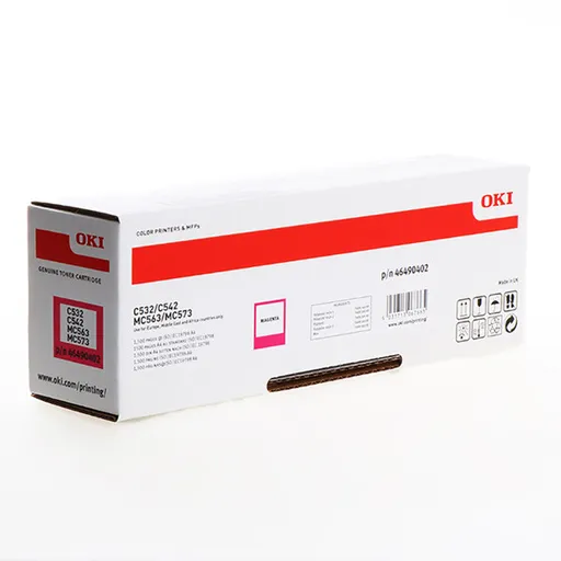 OKI 46490402 - originálny toner, purpurový, 1500 strán