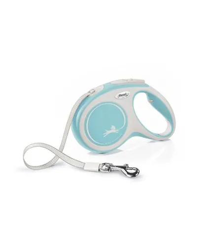 Vodítko Flexi New Comfort S páska 5 m svetlomodré (do 15 kg)