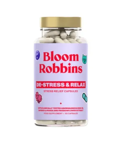 Bloom Robbins Stress No More Vitamíny proti stresu s Ashwagandhou 60 ks