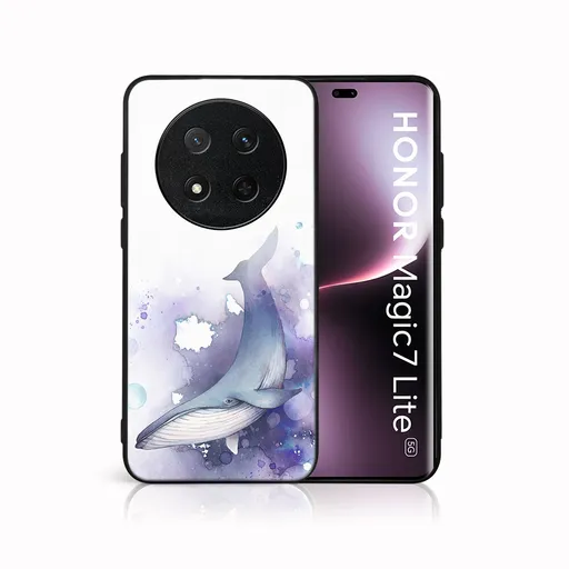MY ART Ochranný kryt pre Honor Magic7 Lite 5G WHALE (242)