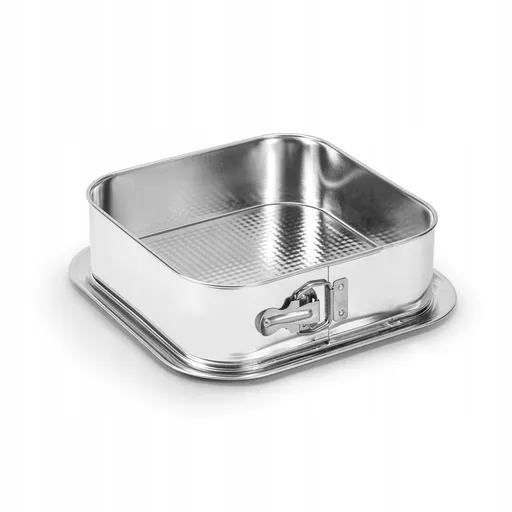 SNB - Forma na tortu 24x24cm otváracia štvorcová, pocínovaná