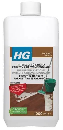 HG 210 - Intenzívny čistič na parketové podlahy 1 l 210