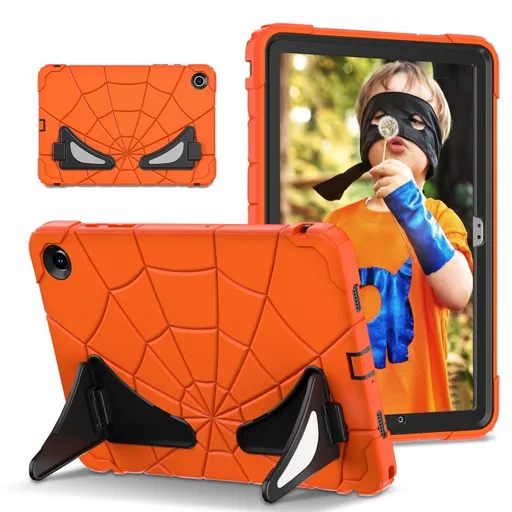 SPIDER Obal na tablet pre deti Samsung Galaxy Tab A11+ oranžový