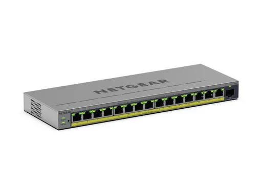 Netgear 16PT GIGABIT UNMANAGEABLE PLUS SWITCH W/POE+