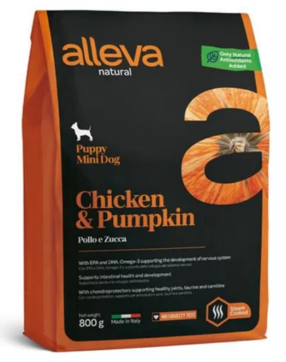 Alleva NATURAL dog puppy mini chicken