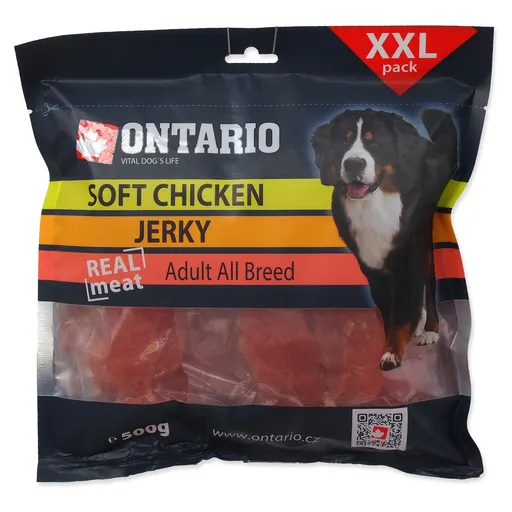 ONTARIO Pochúťka mäkké kuracie prúžky 500 g