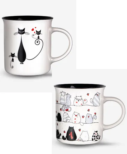 VERONI - Hrnček 330ml Tomi rôzne motívy