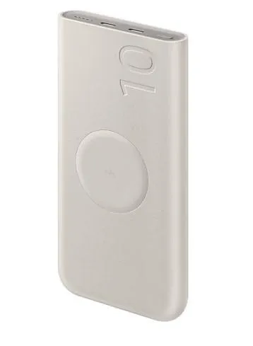 Samsung Powerbanka 10000mAh 25W s bezdrôtovým nabíjaním Beige