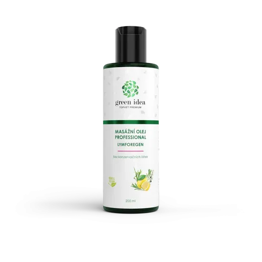 Lymforegen - masážny olej 200 ml - Green idea