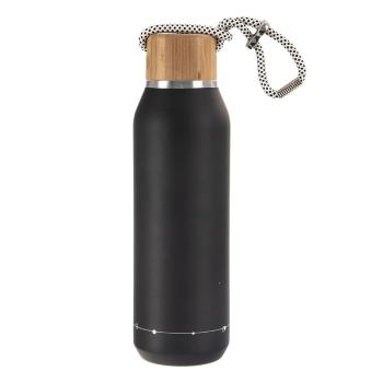 Fekete termosz 600 ml – Orion