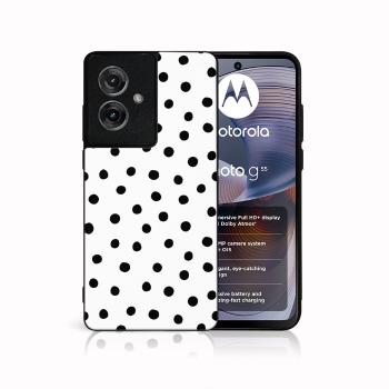 MY ART Ochranný kryt pre Motorola Moto G55 5G DOTS (168)