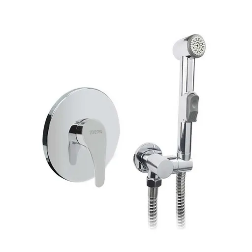 Mereo Podomietková batéria s bidetovou sprchou, Lila CBEE60105BS