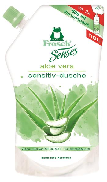 Tusfürdő FROSCH Eko Senses Aloe Vera tusfürdő 500 ml