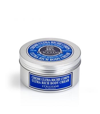 L`Occitane en Provence Výživný telový krém 25% Shea Butter (Ultra Rich Body Cream) 200 ml