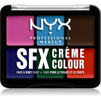 NYX Professional Makeup Halloween SFX Paints multifunkčná paleta na telo a tvár odtieň 02 Secondary 6 g