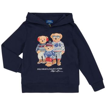 Polo Ralph Lauren  PO HOODY-KNIT SHIRTS-SWEATSHIRT  Mikiny Námornícka modrá