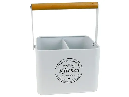 MAKRO - Organizér delený Kitchen, plech / drevo