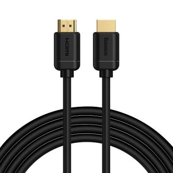 Baseus HDMI 2.0 kábel 4K 60Hz 3D HDR 18Gbps 3m (CAKGQ-C01) - fekete