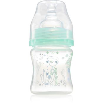 BabyOno Baby Bottle dojčenská fľaša anti-colic 0m+ Mint 120 ml