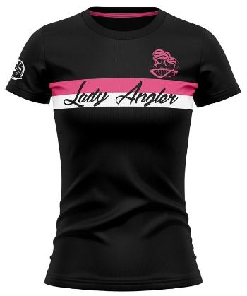 Hotspot design tričko lady angler s pruhmi - s
