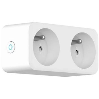 Immax NEO LITE Smart vnútorná dvojzásuvka, 16 A, WiFi (07751L)