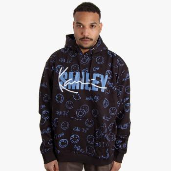 Pulcsi Karl Kani Signature Smiley Hoodie Black