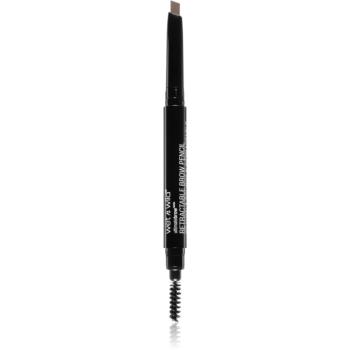 Wet n Wild Ultimate Brow obojstranná ceruzka na obočie s kefkou odtieň Medium Brown 0.2 g