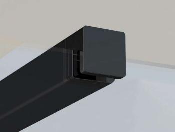 RAVAK - Walk-In Vzpera W SET-100 Wall/Corner, čierna GWD010003019