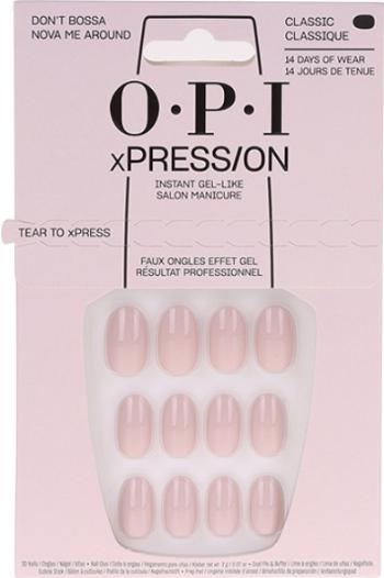 OPI Gélové nechty xPRESS/ON (Press On Nails – Nechcem Bossa Nova Me Around)