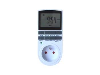 Spínacia zásuvka GETI GDT02 digitálna týždenná
