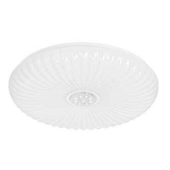 Stropné svietidlo PEROLA, plafón, 40 cm, 24 W, LED, 4000 K, biele tienidlo