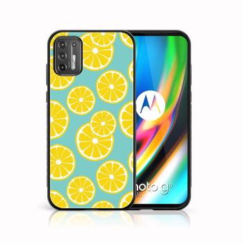 MY ART Silikónový obal Motorola Moto G9 Plus LEMON (121)