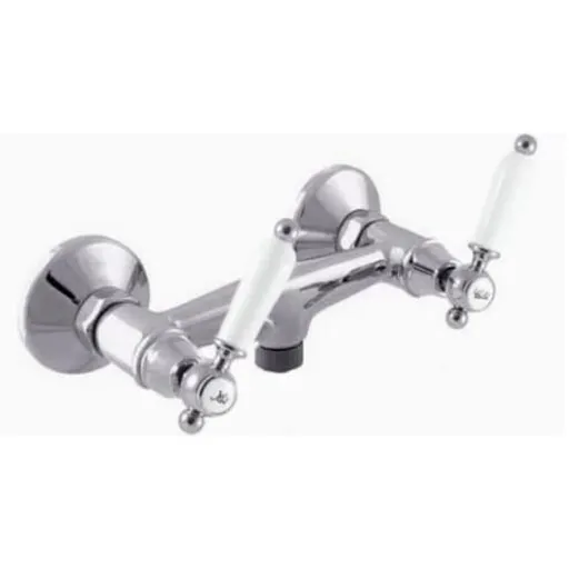 Sprchová batéria RAV SLEZÁK Morava Retro bez sprchového setu 150 mm chróm MK580.5