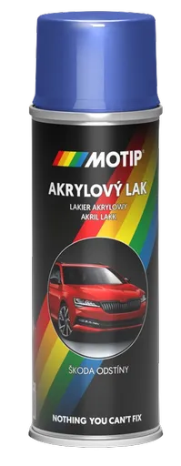 AUTOSPREJ ŠKODA - Metalíza na auto v spreji AC9463 - modrá race 0,2 L