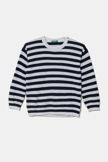 Detský sveter United Colors of Benetton tmavomodrá farba, tenký, 1036H102L