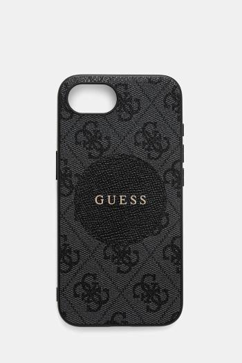 Puzdro na mobil Guess iPhone 16e čierna farba, GUHMPSE4P4PGRSGK