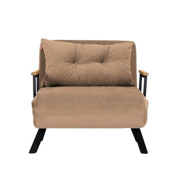 Kreslo Sando Single Light Brown v2