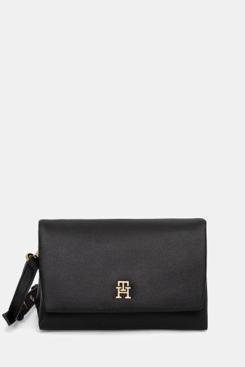 Kabelka Tommy Hilfiger čierna farba, AW0AW17698