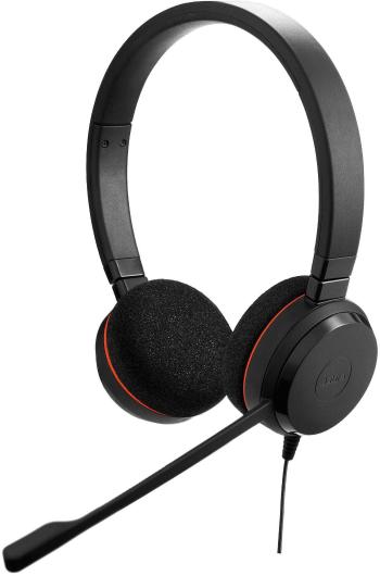 Fej-/fülhallgató Jabra Evolve 20 MS Stereo USB-A